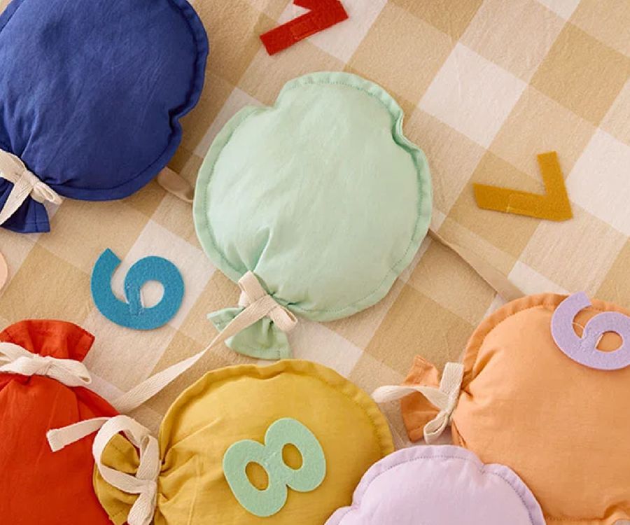 Vlaggenlijn Kids Concept Birthday garland balloon