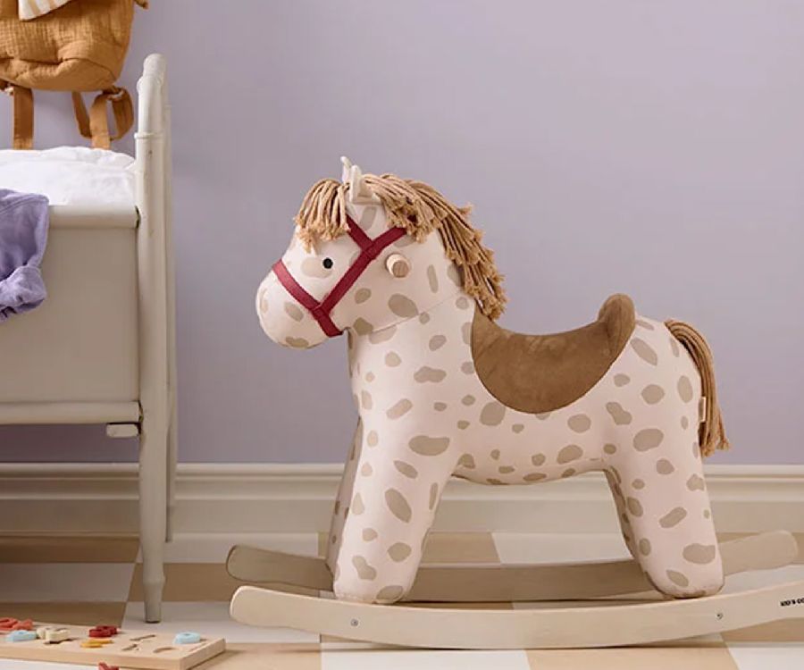 Schommelpaard Kids Concept Rocking horse Dotty