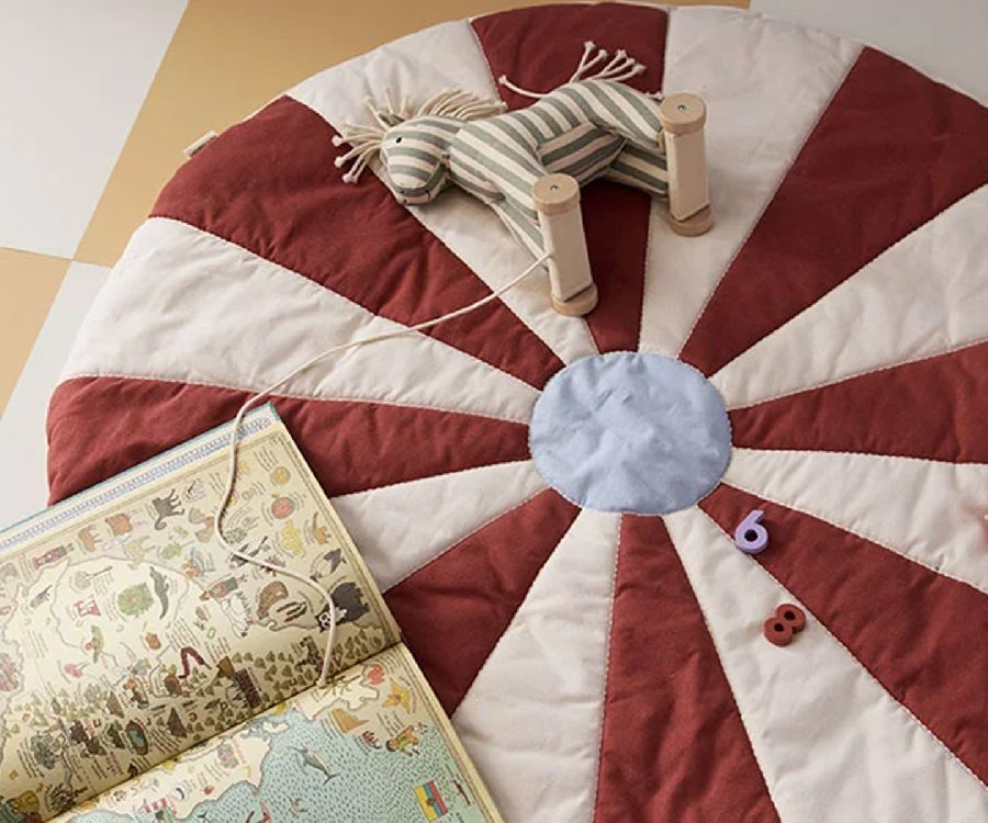 Speeltapijt zonder speelboog Kids Concept Play mat circus