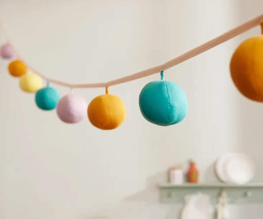 Vlaggenlijn Kids Concept Buntings Pompoms