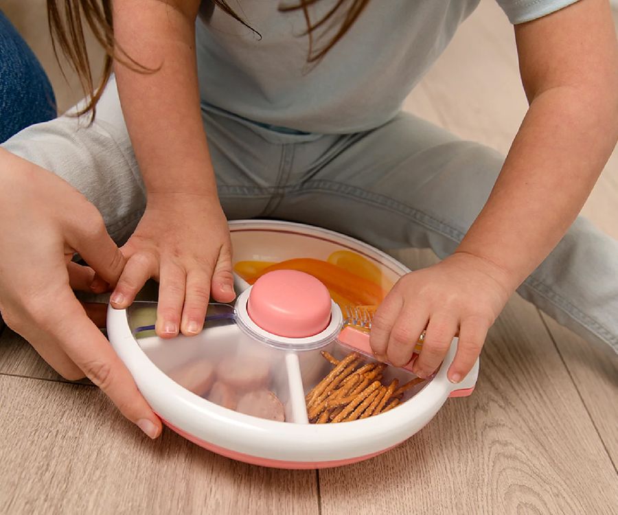 Snackdoos Gobe Grote Snackspinner met schuifdeur, 1 stuk(s)