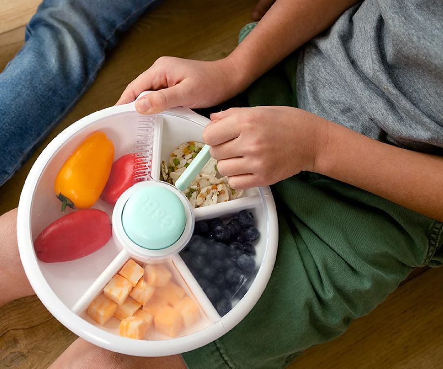 Snackdoos Gobe Grote Snackspinner met schuifdeur, 1 stuk(s)