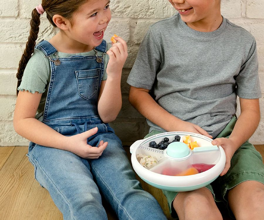 Snackdoos Gobe Grote Snackspinner met schuifdeur, 1 stuk(s)