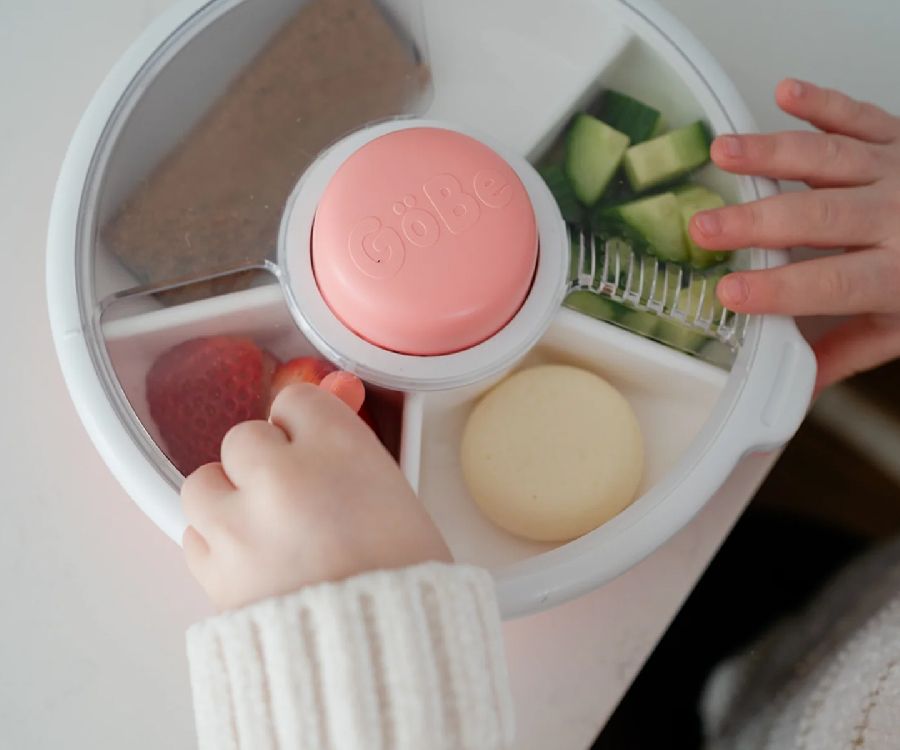 Snackdoos Gobe Kleine Snackspinner met schuifdeur, 1 stuk(s)