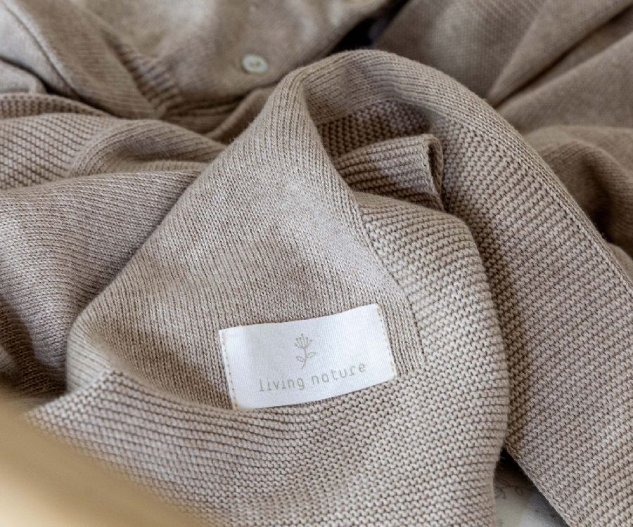 Deken Living Nature Daan, geschikt voor wieg/draagmand/park | Linnen Collectie/Cosy Collectie