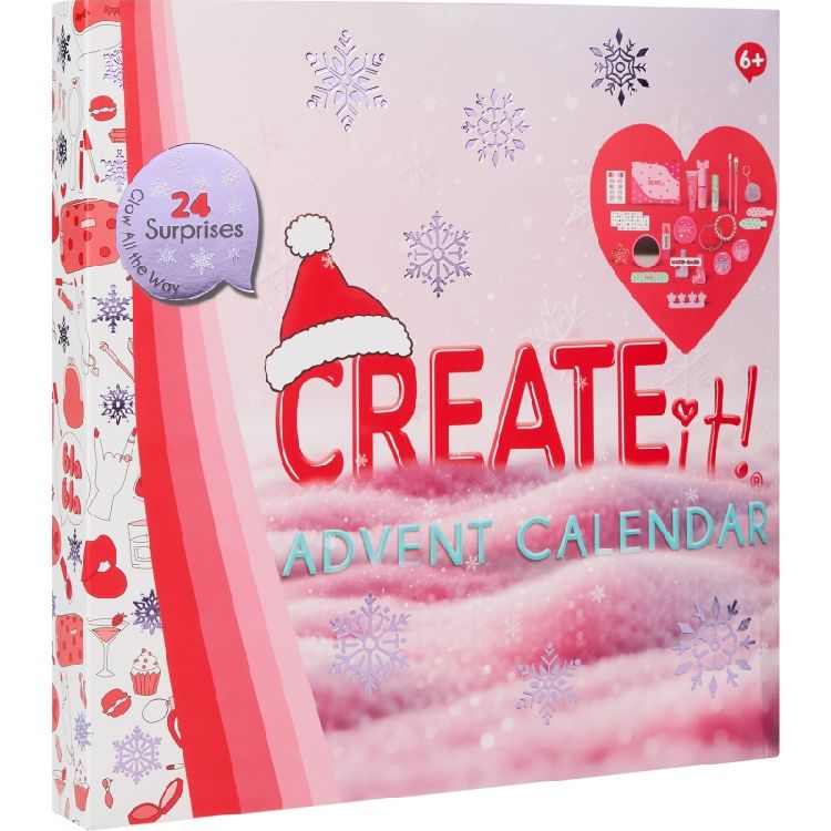 VERZORGINGSPRODUCT 1st, Create It!, Beauty Advent calender, roze