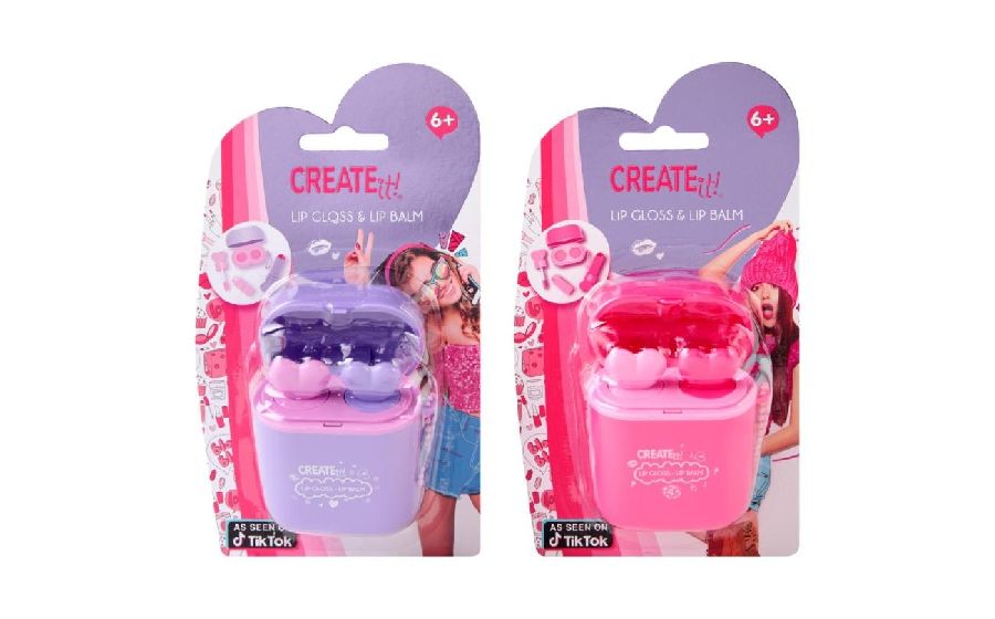 VERZORGINGSPRODUCT 1st, Create It!, Beauty Lippods, assortiment, paars/roze