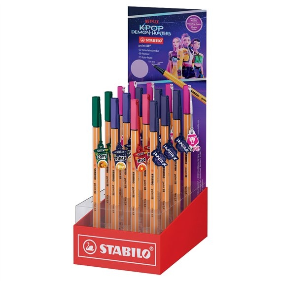 Stift Stabilo Point 88, fineliner | K-Pop