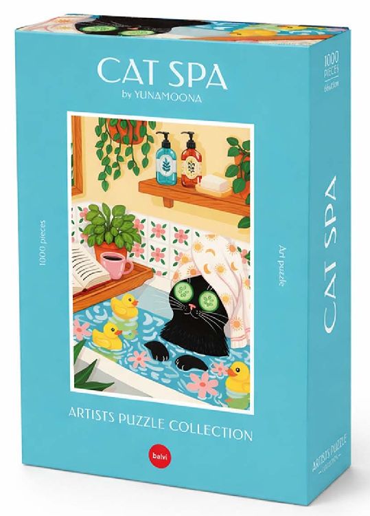 PUZZEL 1st, Balvi, Cat Spa, 1000 pcs, cardboard