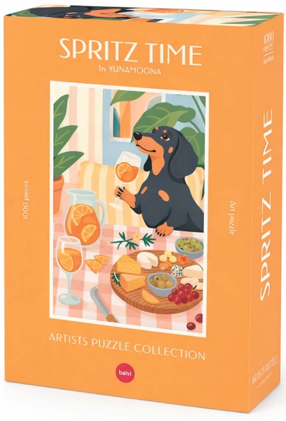 PUZZEL 1st, Balvi, Spritz Time, 1000 pcs, cardboard