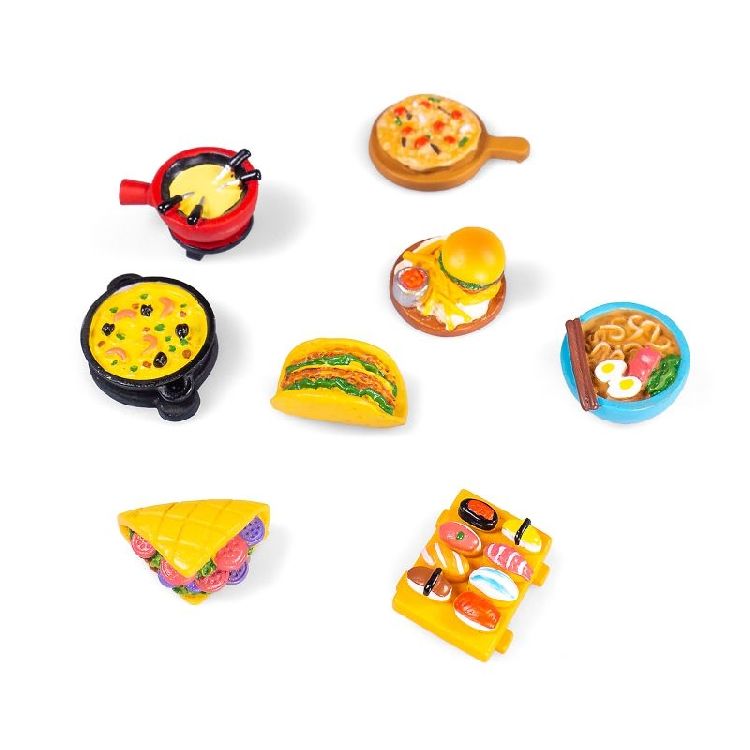 MAGNEET World Food, set van 8, comfortfood