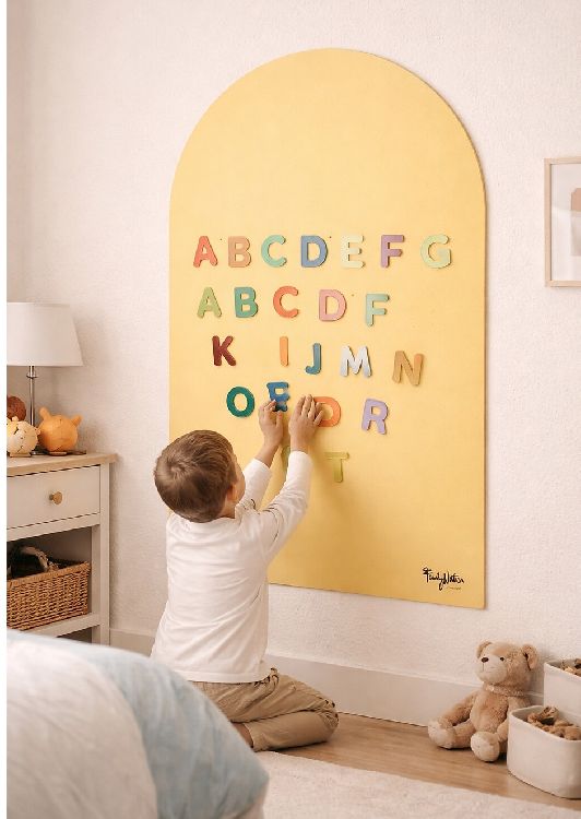 Magnetische muursticker Family Nation MagneKids Magnetic Wall Decal
