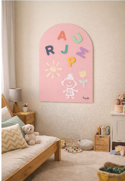 Magnetische muursticker Family Nation MagneKids Magnetic Wall Decal