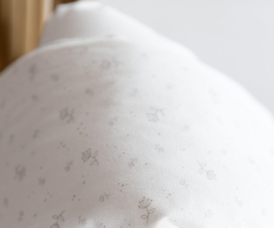 Donsovertrek Living Nature, geschikt voor babybed 60x120/babybed 70x140 | Linnen Collectie