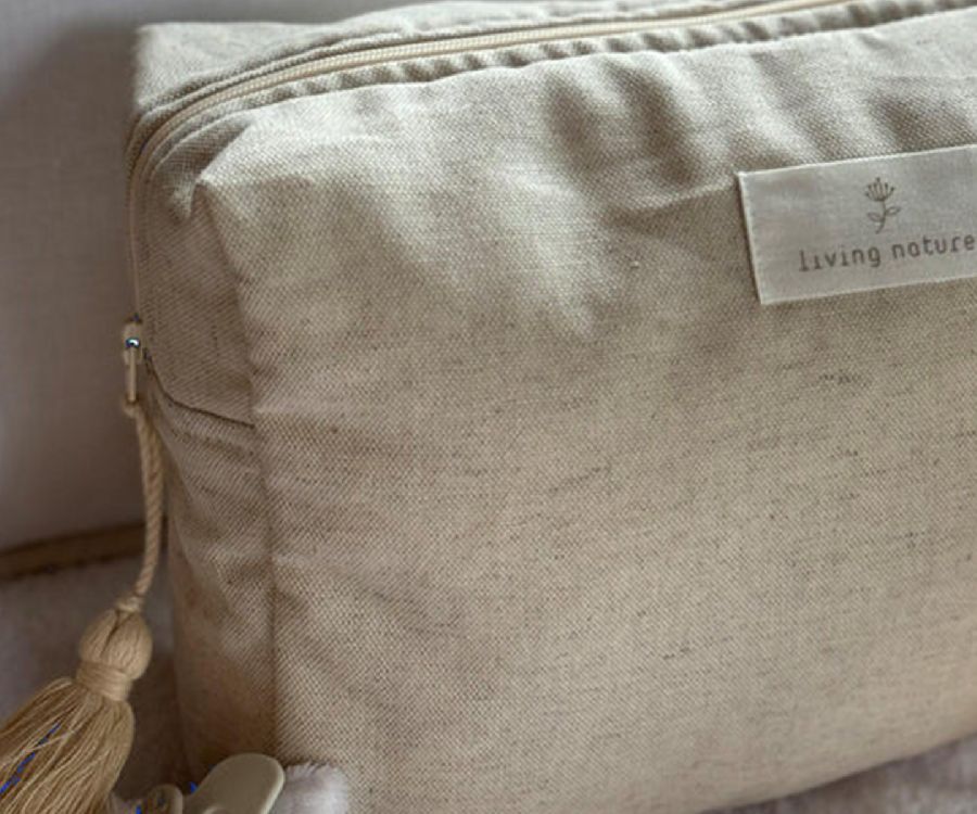 Toilettas Living Nature Cécile | Linnen Collectie/Cosy Collectie