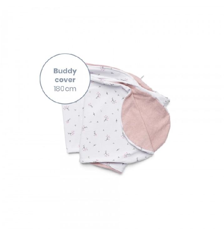 Positioneringskussenhoes Doomoo Cover, geschikt voor Doomoo Buddy | Flower pink