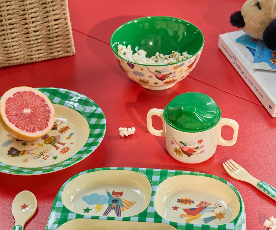 Bord Rice Medium Kids Bowl, kom | Super Hero